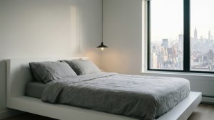 Minimalist Bedroom Background