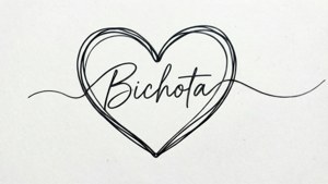 Minimalist Bichota Heart