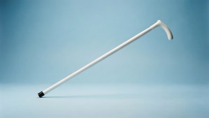 Minimalist Blue Cane