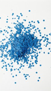 Minimalist Blue Scatter