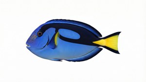 Minimalist Blue Tang