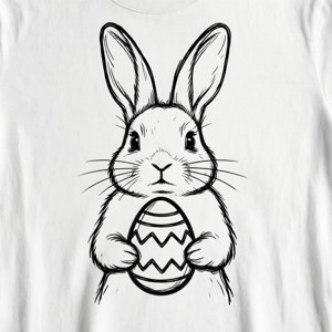 Minimalist Bunny Egg