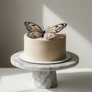 Minimalist Butterfly Cake Studio