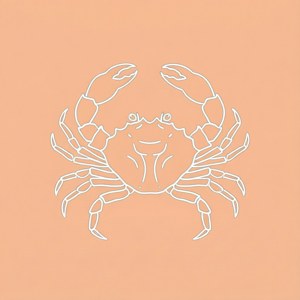 Minimalist Cancer Symbol