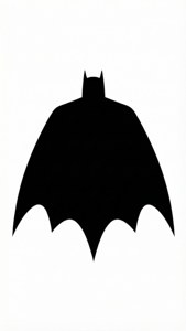 Minimalist Cape Bat
