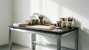 Minimalist Craft Station