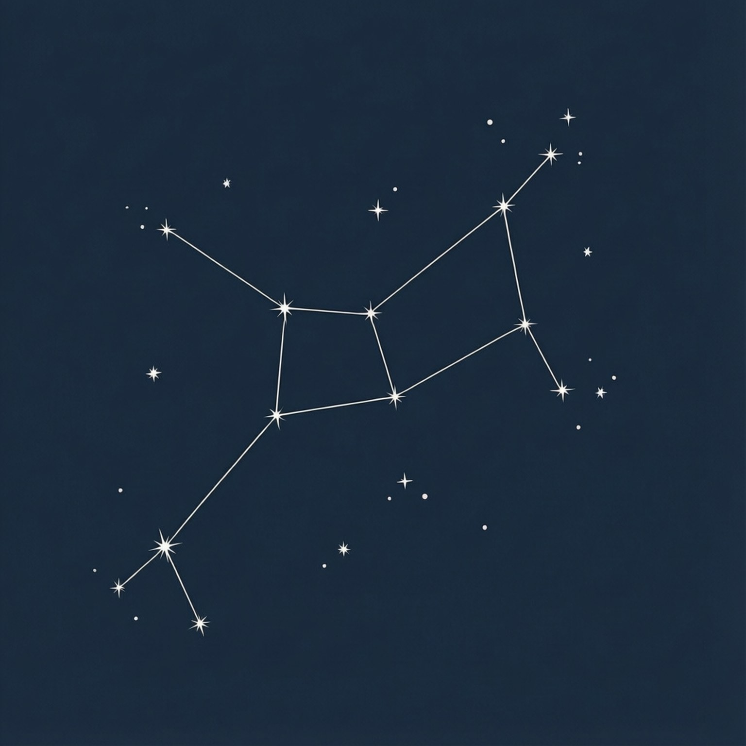 Minimalist Dipper Lines by Wallpapers.art Studio
