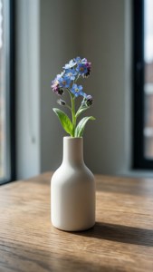 Minimalist Forget-Me-Not