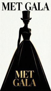 Minimalist Gala Poster