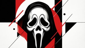 Minimalist Ghost Mask