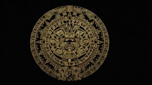 Minimalist Gold Calendar