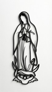Minimalist Guadalupe
