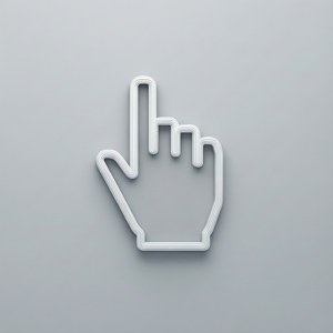 Minimalist Hand Cursor