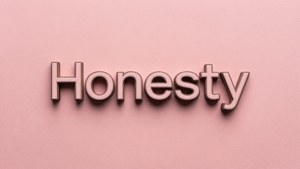 Minimalist Honesty Stamp