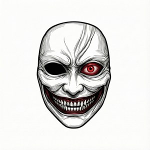 Minimalist Kaneki Mask