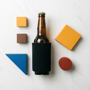 Minimalist Koozie Flat Lay