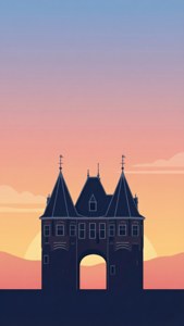 Minimalist Koppelpoort
