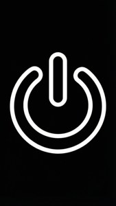 Minimalist Line Art Power