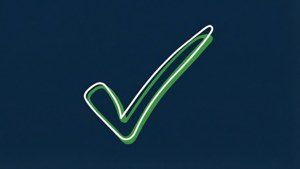 Minimalist Line Checkmark