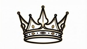Minimalist Line Crown