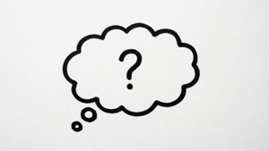 Minimalist Line Thought Bubble