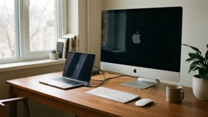 Minimalist Mac Workspace