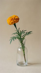Minimalist Marigold