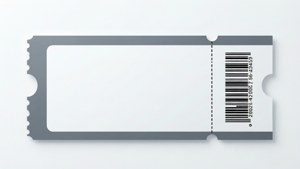 Minimalist Movie Ticket