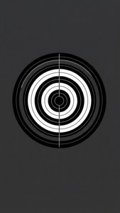 Minimalist Nerf Target
