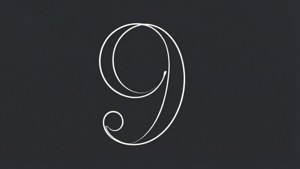 Minimalist Nine Line