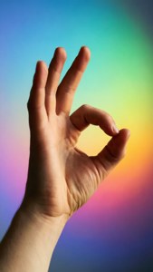 Minimalist OK Gesture