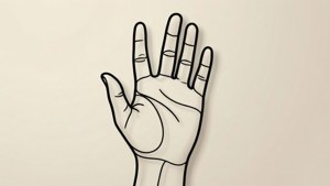 Minimalist Open Hand
