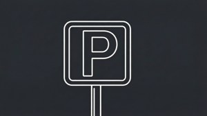 Minimalist P Sign