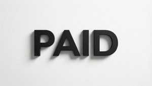 Minimalist Paid Typography