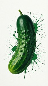 Minimalist Paint Splash Pickle
