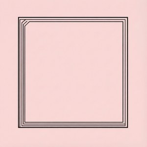 Minimalist Pastel Line Frame