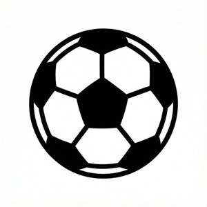 Minimalist Pelota Icon