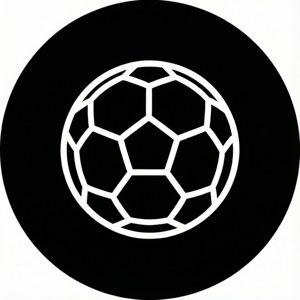 Minimalist Pelota Icon