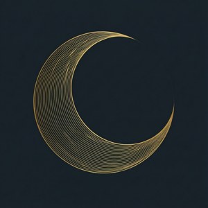 Minimalist Perigee Crescent