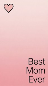 Minimalist Pink Heart