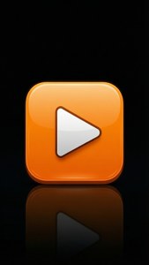 Minimalist Play Icon