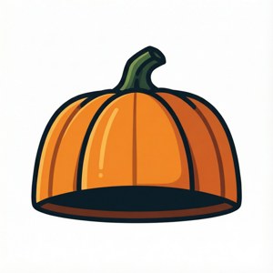 Minimalist Pumpkin Hat