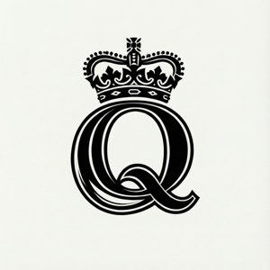 Minimalist Queen Logo