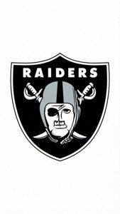 Minimalist Raiders Line Art