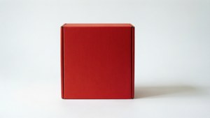 Minimalist Red Box