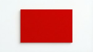 Minimalist Red Rectangle