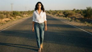 Minimalist Road Walk
