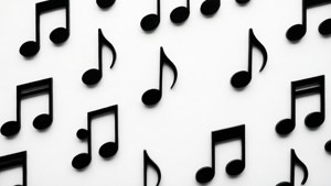 Minimalist Scattered Notes