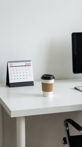 Minimalist Secretary Desk