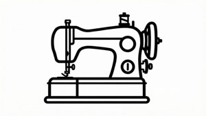 Minimalist Sewing Machine